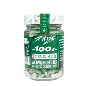 PURIZE® Aktivkohlefilter XTRA Slim 100er Green
