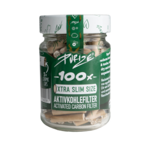 PURIZE® Aktivkohlefilter XTRA Slim 100er Organic
