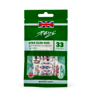 PURIZE® Aktivkohlefilter XTRA Slim Size 33 UK